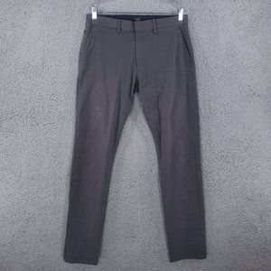 J Crew Mens Pants Black 32x31 Broken In Casual Chinos 484 Slim